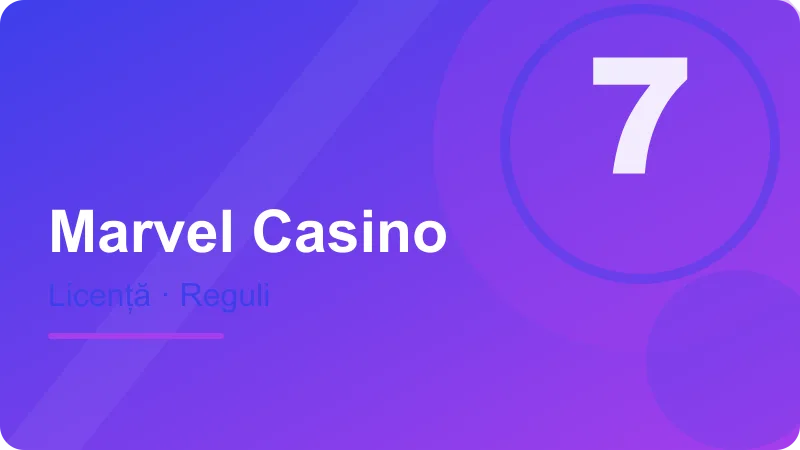 Marvel Casino – Joc responsabil Joc responsabil – ilustrație pentru secțiunea Marvel Casino